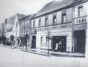 Große Straße 14 - 18 um 1950