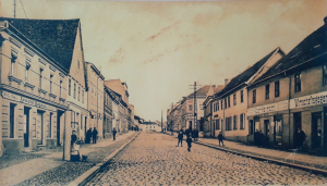 Große Straße 66 rechts um 1910 - Heimatmuseum